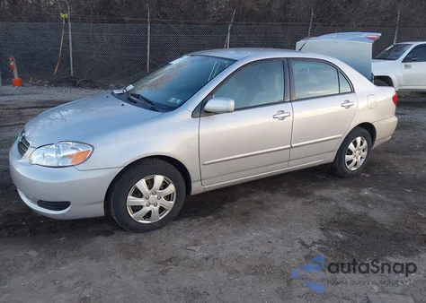 2008 Toyota Corolla Le from USA, damaged, VIN 2T1BR32E68C929135